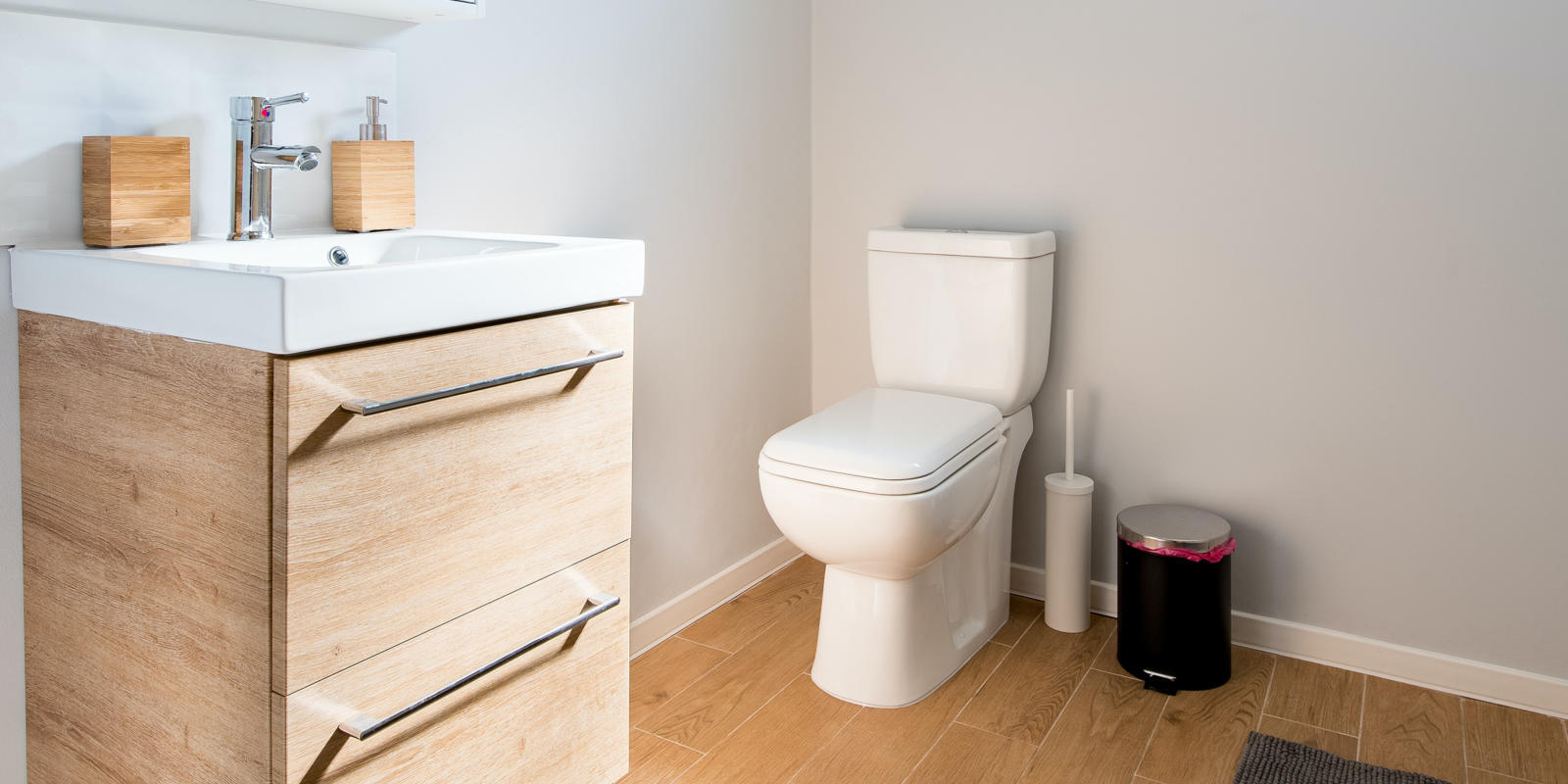staande wc pot installeren